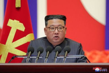 Kim Jong Un sur une photo dévoilée le 10 août par la Corée du Nord.