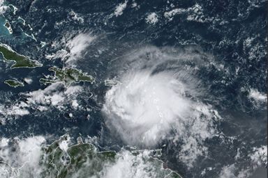 La tempête Fiona après son passage sur la Guadeloupe se dirige maintenant vers Porto Rico.