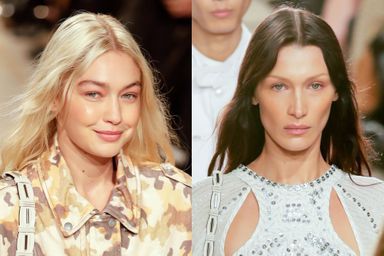 Gigi et Bella Hadid ont défilé pour Isabel Marant, lors de la Fashion Week de Paris, le 29 septembre 2022.