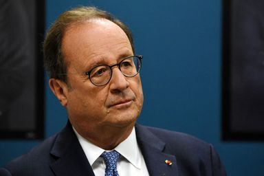 François Hollande, ici en septembre lors d'une interview télévisée.