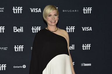 Michelle Williams (enceinte) au Festival du Film de Toronto, le 11 septembre 2022.