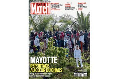 La couverture du numéro 3839 de Paris Match
