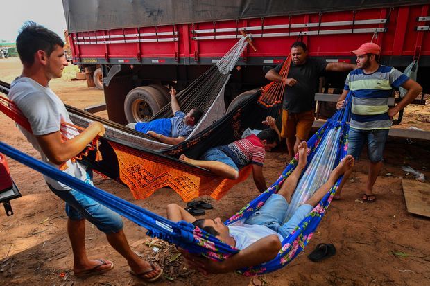 La pause des routiers de l'Amazonie. La pause des routiers de l'Amazonie