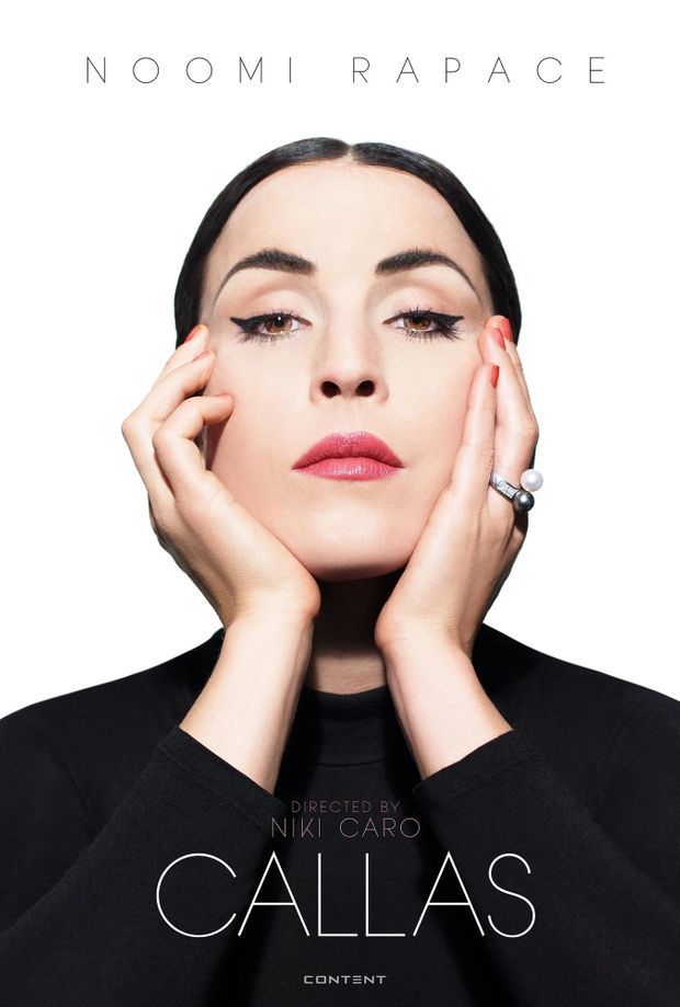 Biopic sur la cantatrice Noomi Rapace métamorphosée en Maria Callas