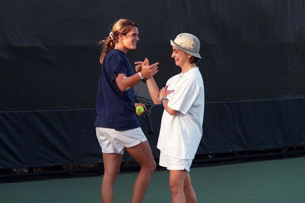Amelie Mauresmo En 1999 Elle Presente Sa Compagne Dans Match