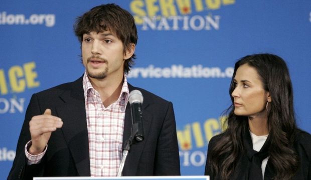 Ashton Kutcher et Demi Moore Engagés-