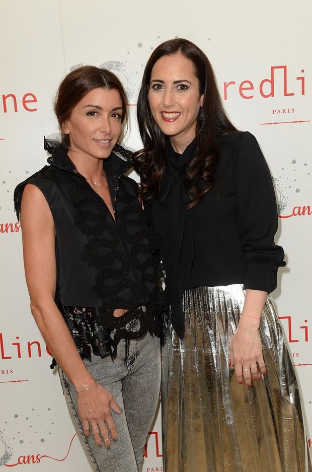 Jenifer et Laetitia Cohen-Skalli lors des 10 ans des bijoux Red Line.