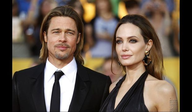 Brad Pitt et Angelina Jolie-