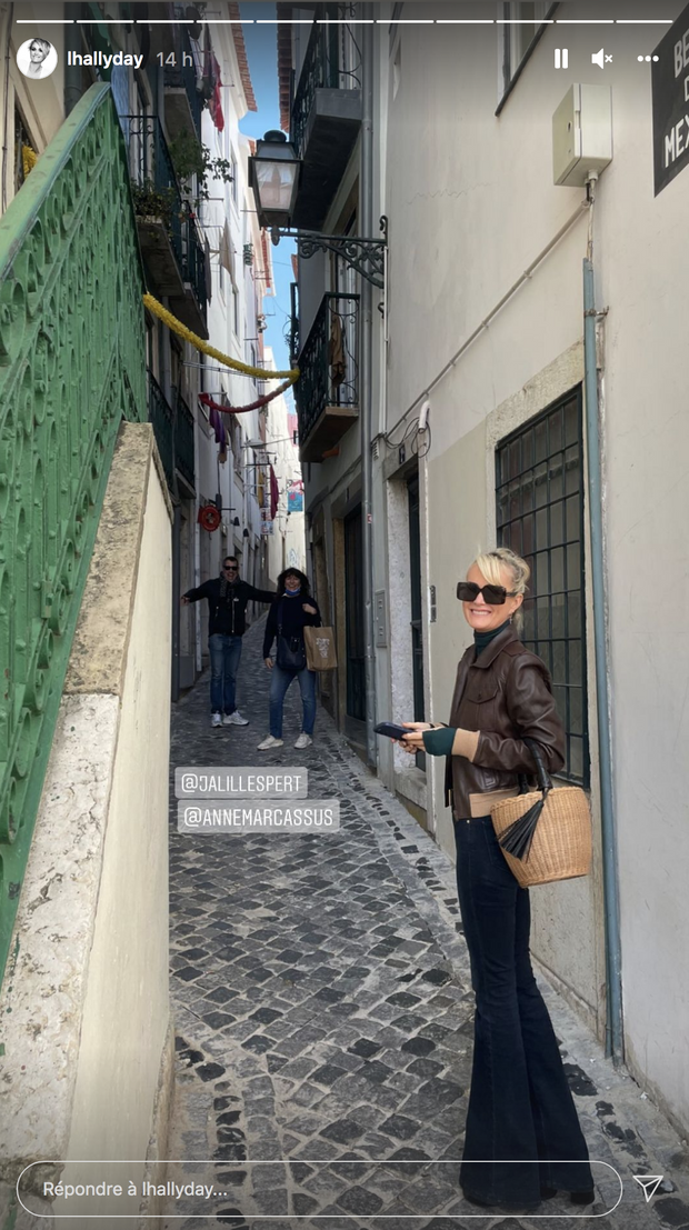 Laeticia Hallyday et Jalil Lespert ont partagé des photos de leur voyage à Lisbonne en novembre 2021