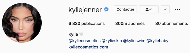 Kylie Jenner a battu un record sur Instagram.