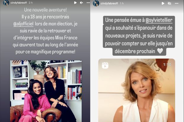 Après sa nomination au comité Miss France, Cindy Fabre s'est exprimée sur Instagram.