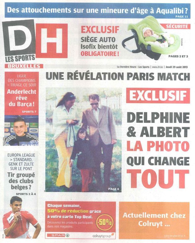 Albert Ii De Belgique Exclusif La Verite Pour Ma Fille Delphine