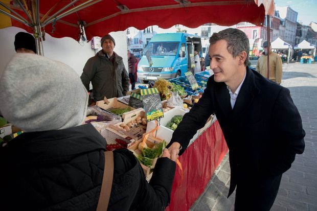 Gerald Darmanin En Premiere Ligne