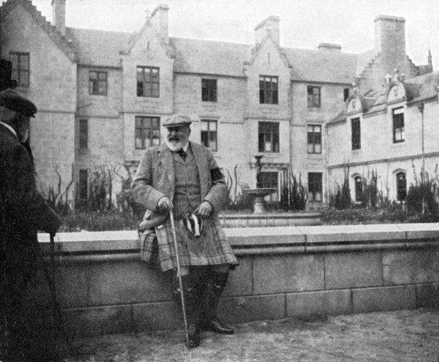 King Edward VII at Balmoral, 1908