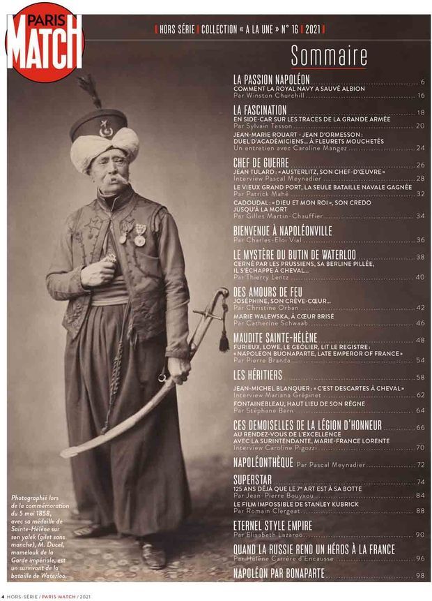 Au sommaire de notre hors-série « La folie Napoléon », 100 pages de photos et de reportages exclusifs consacrées à l'Empereur...