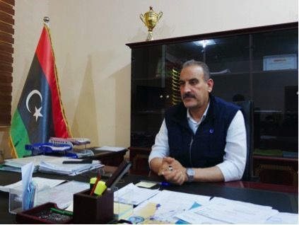 Hussein Ben Attia, le maire de Tajoura, mai 2019 Hussein Ben Attia, le maire de Tajoura, mai 2019