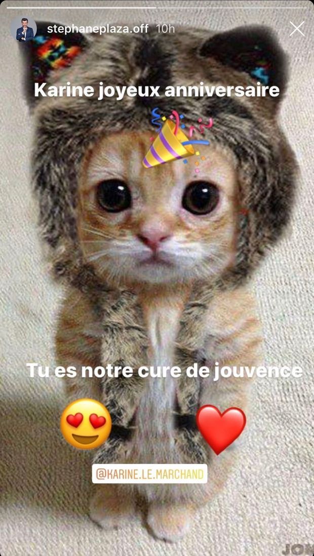 Le Beau Message D Anniversaire De Stephane Plaza A Karine Le Marchand