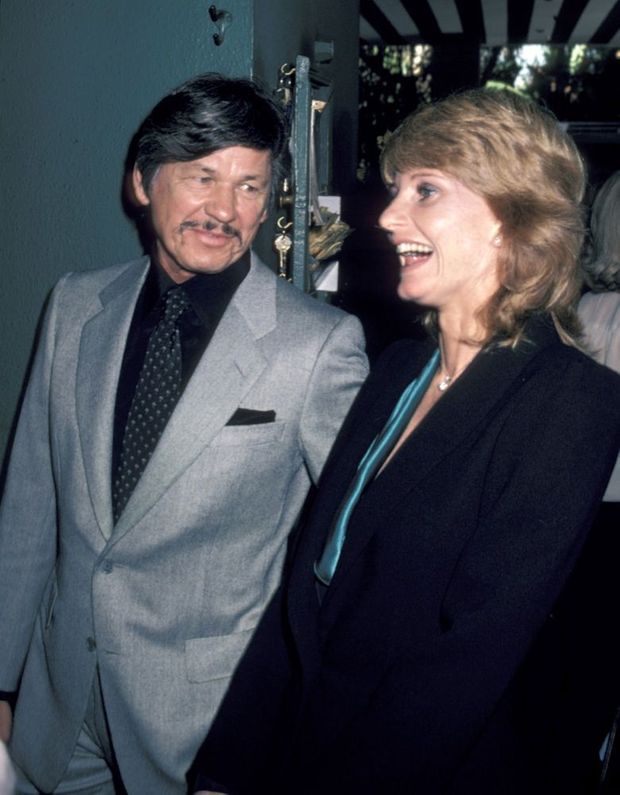 Jill Ireland et Charles Bronson en février 1981 à Beverly Hills.