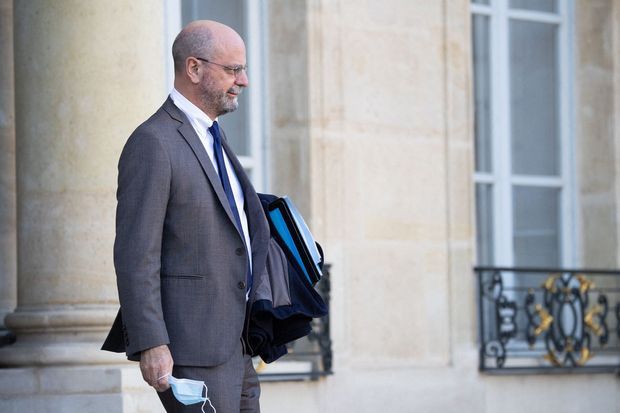 Jean-Michel Blanquer, at the Elysee Palace last December.