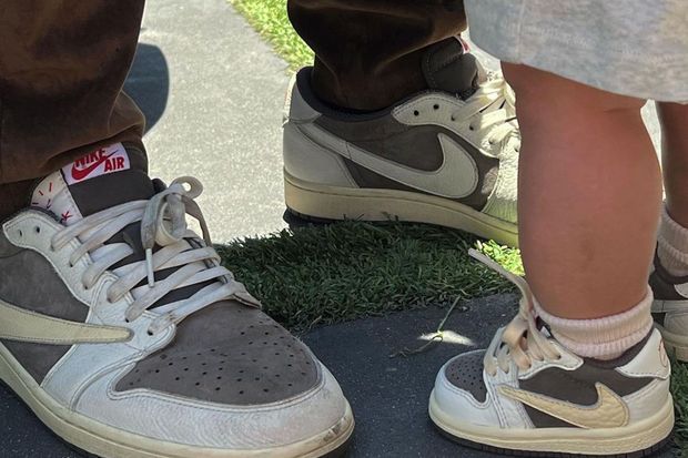 Travis Scott et son fils Travis Scott et son fils