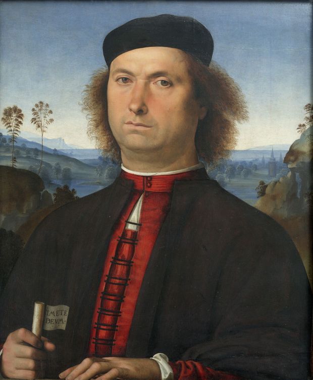 Le Pérugin, Portrait de Francesco delle Opere - Florence, Galerie des Offices