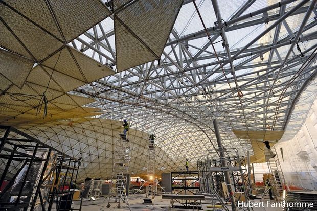 Louvre Islam Voile Construction-