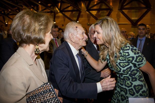 La reine Maxima des Pays-Bas et ses parents à Buenos Aires le 11 octobre 2016