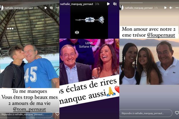 Nathalie Marquay partage des photos souvenirs de son mari Jean-Pierre Pernaut sur Instagram, le 15 août 2022.