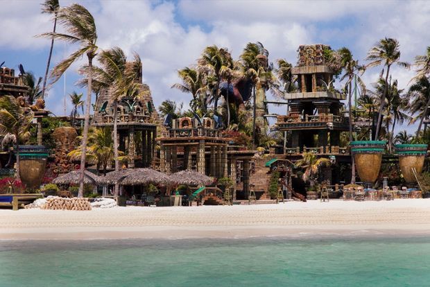 Nygard Cay, doté de plages privées et inspiré de l’architecture maya.