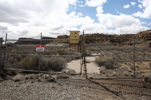 La mine a été fermée en 1982. À l'heure actuelle, le site n'est toujours pas complètement nettoyé. La mine a été fermée en 1982. À l'heure actuelle, le site n'est toujours pas complètement nettoyé.