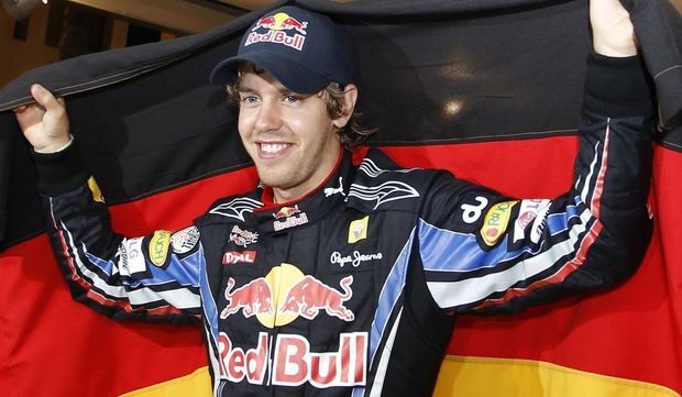 Sebastian Vettel champion monde f1-