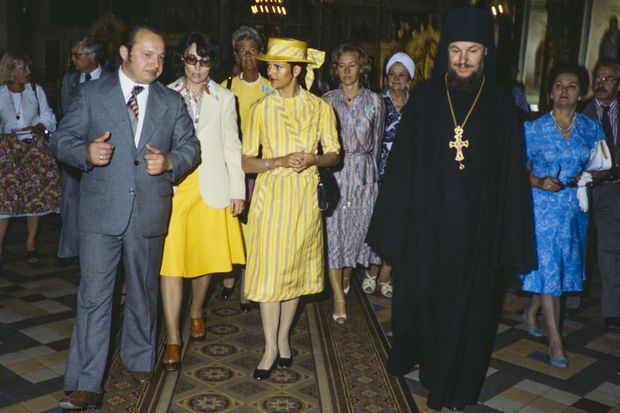 La reine Silvia de Suède à Moscou en juin 1978