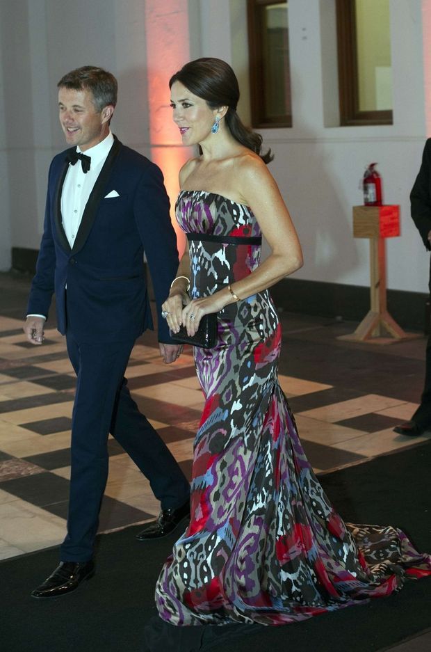 La princesse Mary et le prince Frederik de Danemark à Washington, le 28 septembre 2016