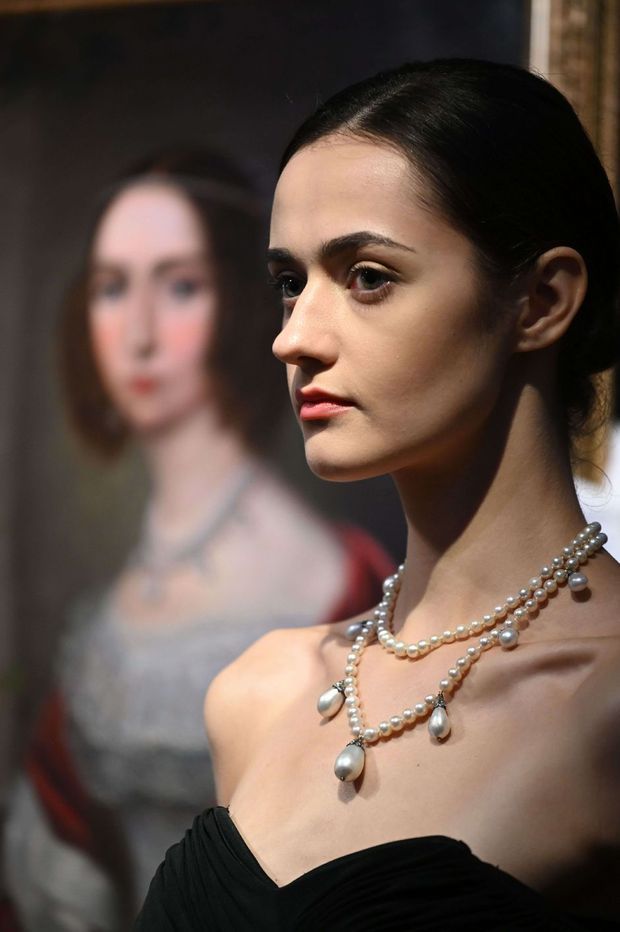 Le collier de Leuchtenberg de la reine Joséphine de Suède et de Norvège sera revendu aux enchères par Sotheby's le 12 octobre 2021 à Hong Kong