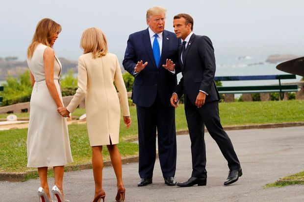 Emmanuel Macron Conclut Le G7 De Biarritz