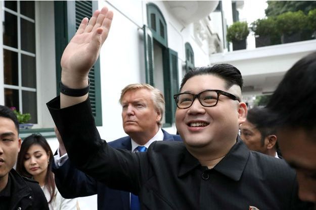 Avant Le Sommet Trump Kim Leurs Sosies Sont Deja A Hanoi
