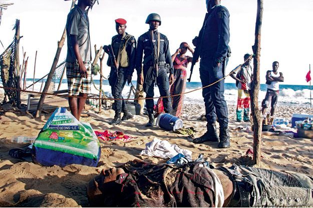 Côte Divoire Terreur Sur La Plage