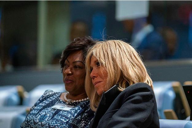 A L Onu Brigitte Macron A Assiste Au Discours De Son Epoux