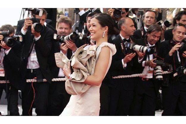 Jean-Pierre Darroussin, Jean-Pierre Bacri et Mélanie Doutey à Cannes