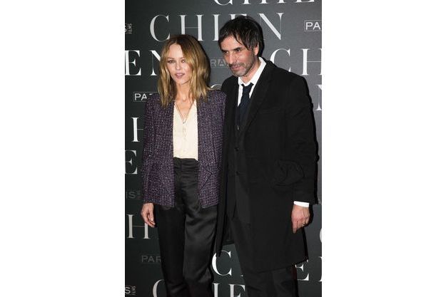 Vanessa Paradis Et Samuel Benchetrit En Amoureux A La Premiere De Chien A Paris