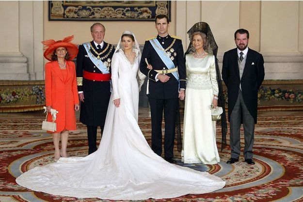 Au Mariage Du Prince Felipe D Espagne Et De Letizia Ortiz Il Y A
