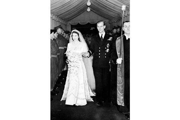 Au Mariage De La Princesse Elizabeth D Angleterre Et Du Prince