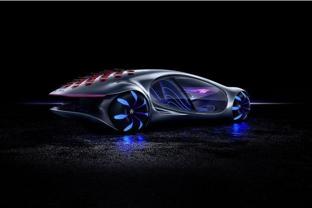 Mercedes Benz Devoile Un Sublime Concept Car Inspire Du Film Avatar