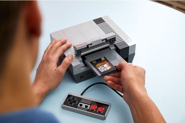 Lego Lance Une Console Nintendo En Briques A Fabriquer Soi Meme