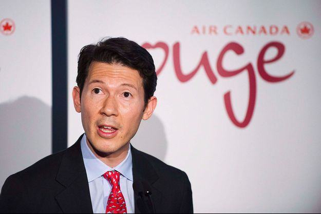 Benjamin Smith, alors numéro 2 d'Air Canada, à Toronto en décembre 2012.