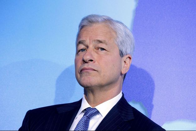 Jamie Dimon, patron de JPMorgan Chase, à Paris, en juillet dernier.