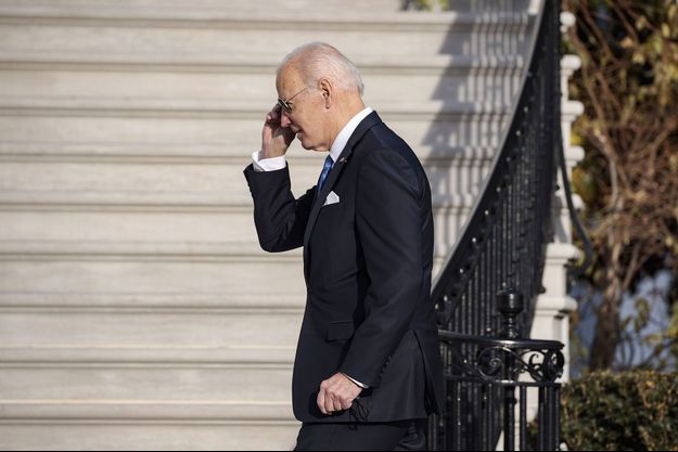 Joe Biden à la Maison-Blanche jeudi.