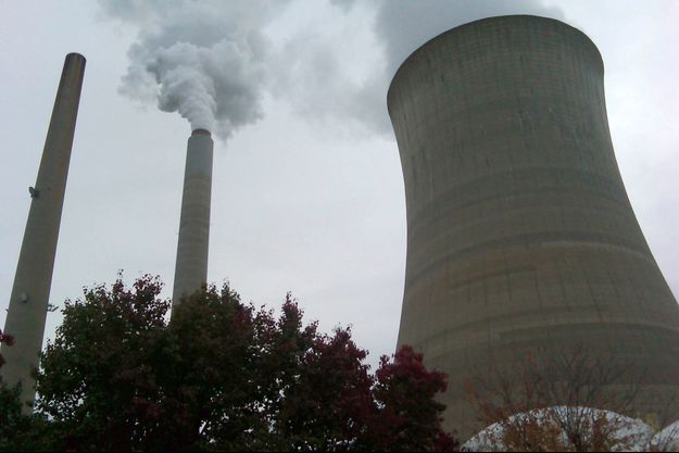 Une centrale de charbon en Virginie occidentale.