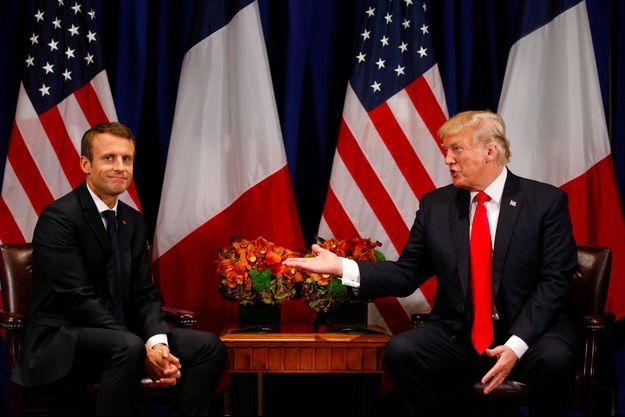 Emmanuel Macron en veut encore à Donald Trump