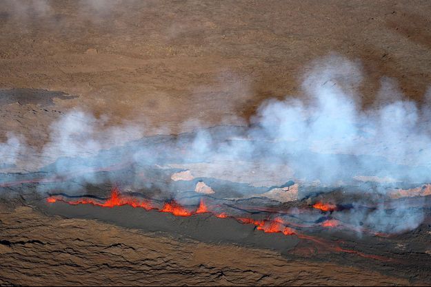Le Piton de la Fournaise est entré en éruption pour la troisième fois cette année.